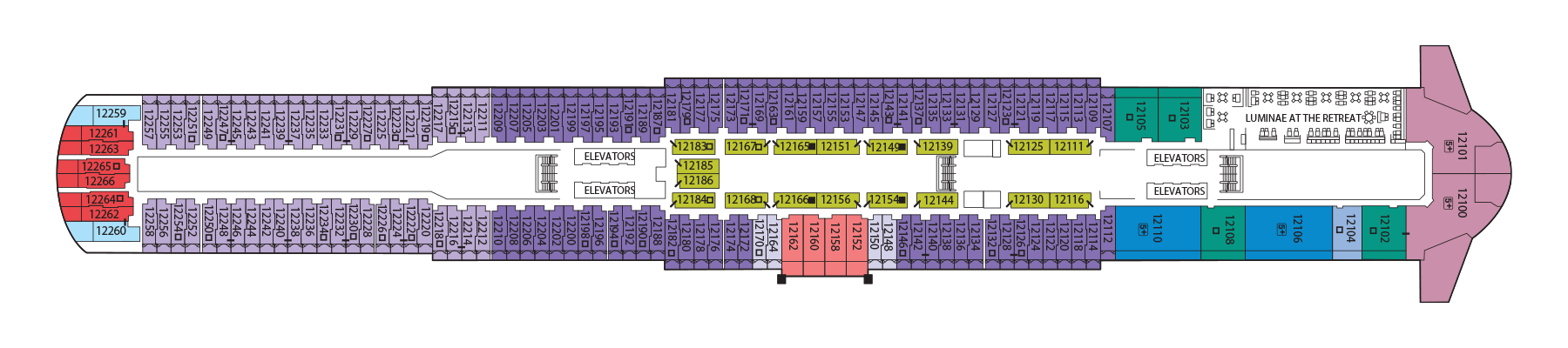 Celebrity Edge Deck Plans | Celebrity Cruises Australia