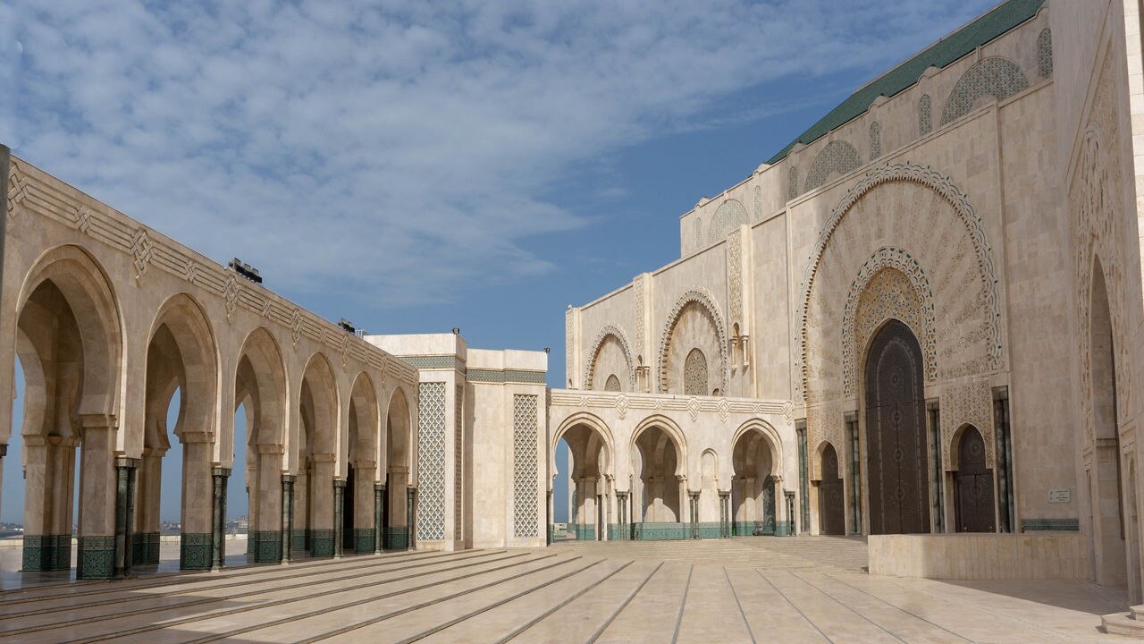 Hassan II Mosque, Casablanca Morocco