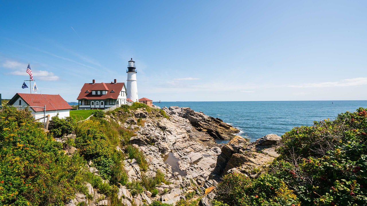Light house in Portland