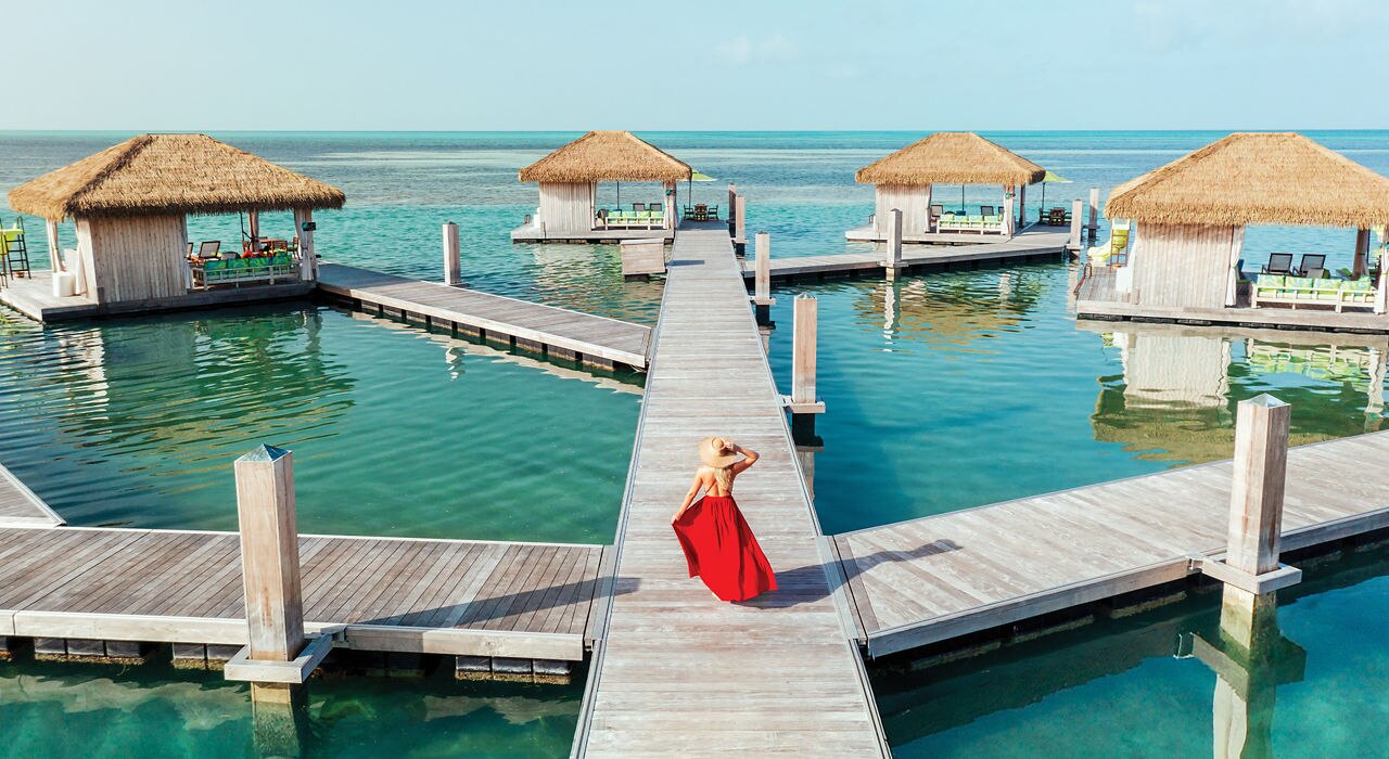floating cabanas