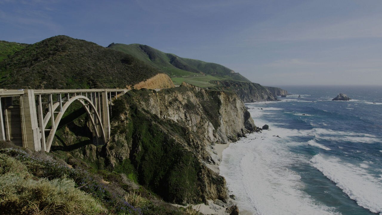 Bixby Creek Bridge in Monterey, California
