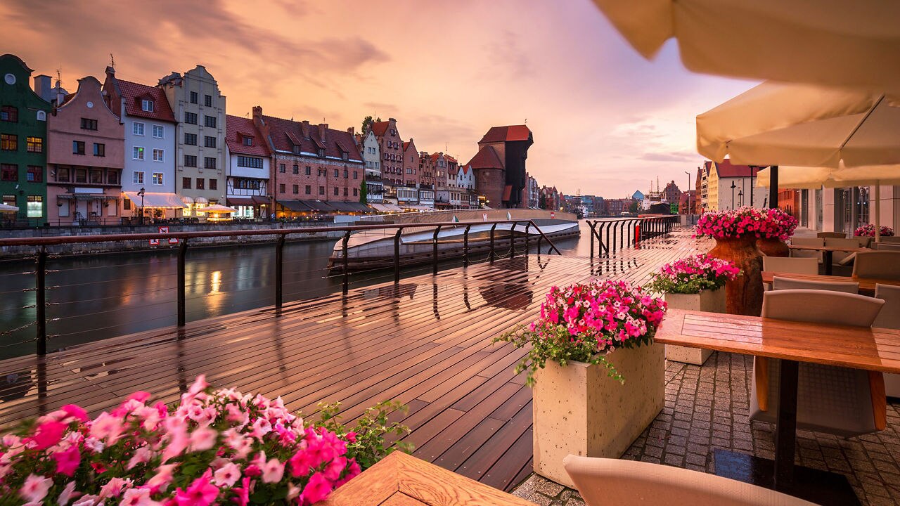 Old town in Gdansk, Poland