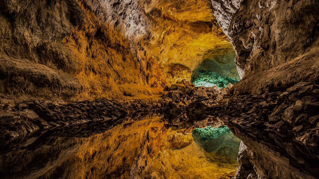 Cueva de los Verdes in Lanzarote, Canary Islands