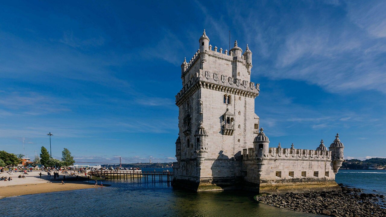 Belem Tower in Lisbon, Portugal