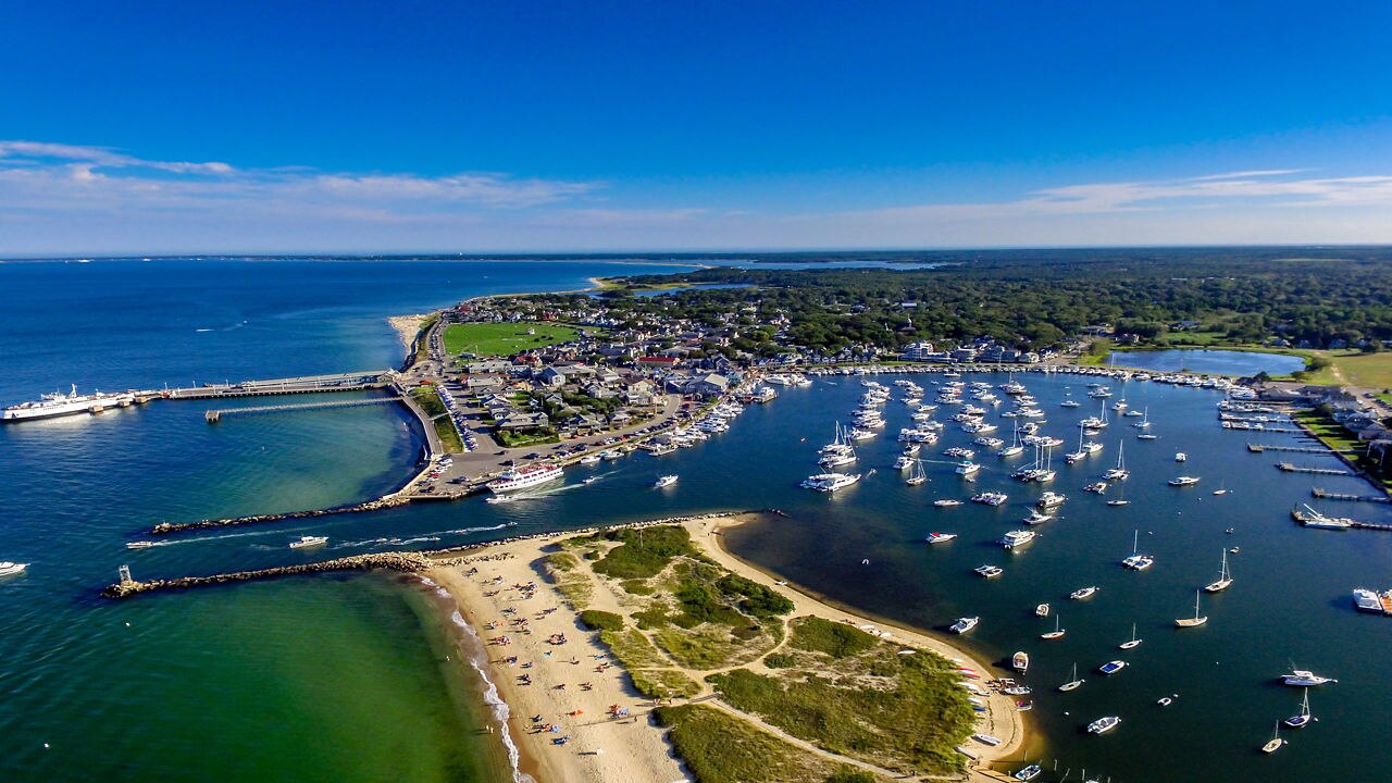 Martha's Vineyard Aerial View