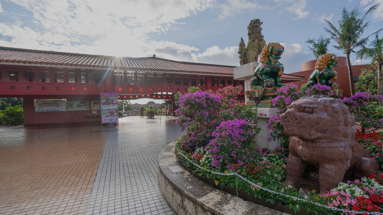 Temple attractions at Okinawa